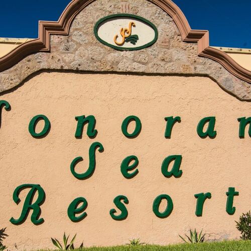 Sonoran Sea Resort Entrance
