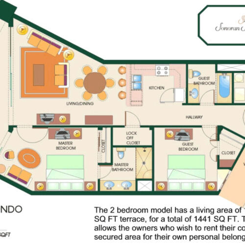 Sonoran Sea Floorplan