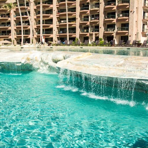 Pool Waterfall Feature